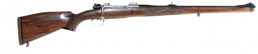 Carabine de chasse à verrou Stutzen 6,5x57 Prestige gravée fonds creux